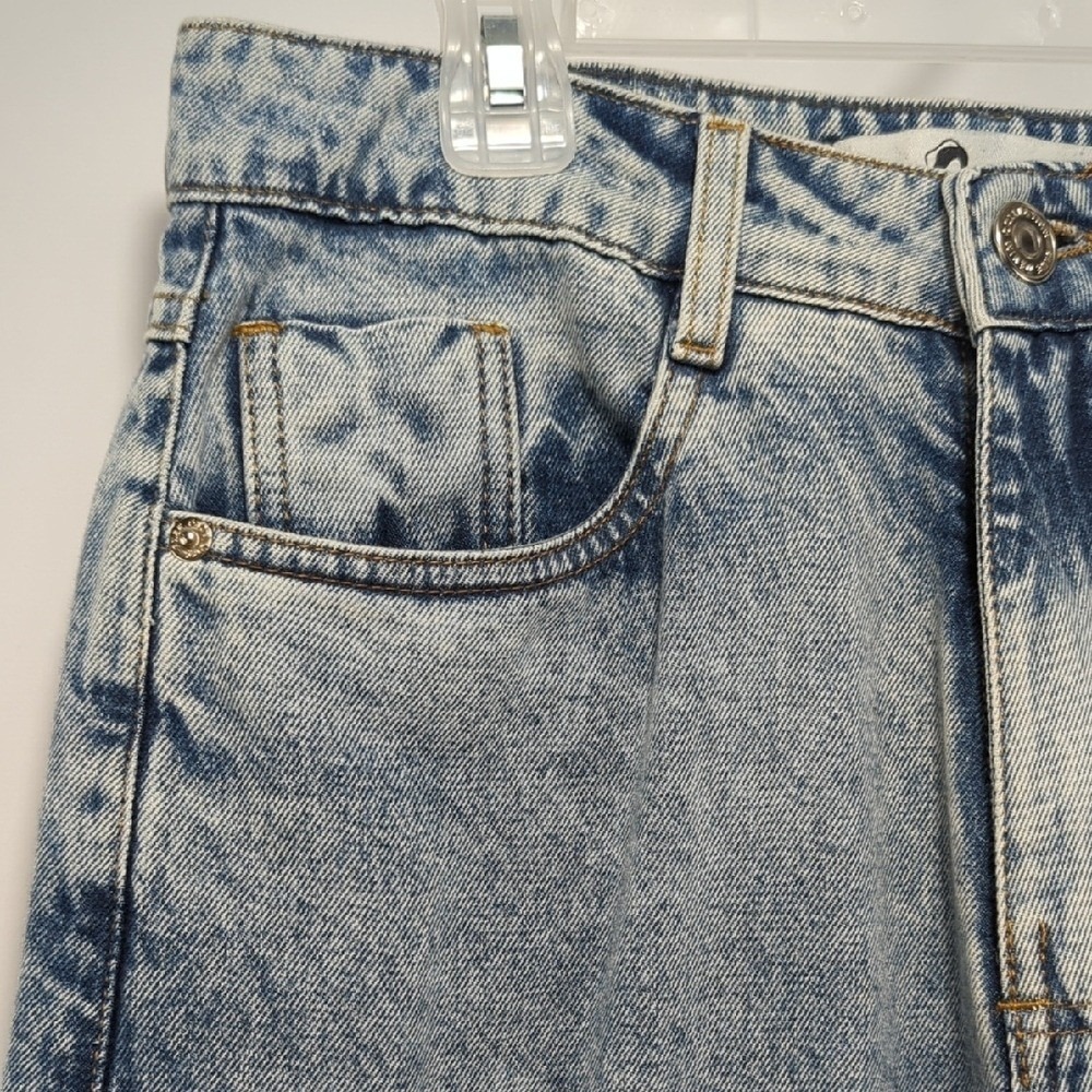 Onze Denim Made in Brasil Wide Leg‎ Denise Light Wash Size Women's 6 RARE HTF - Picture 6 of 15